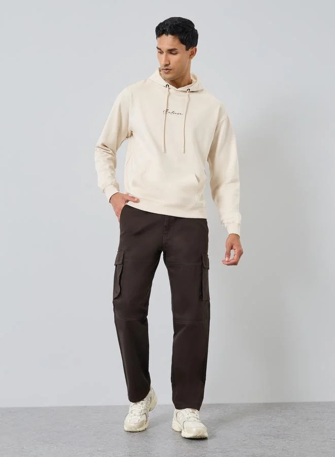 ستايلي هودي فليس بقصة مريحة